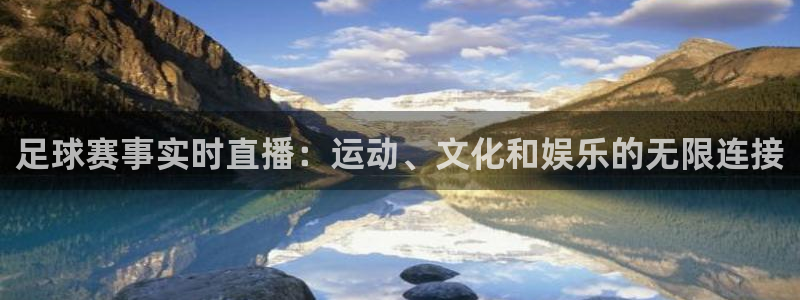 足球赛事实时直播：运动、文化和娱乐的无限连接