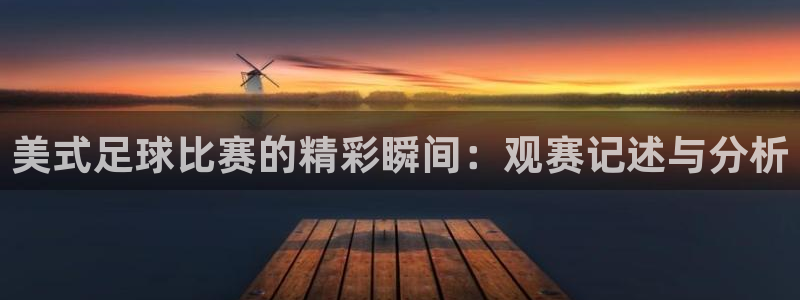 美式足球比赛的精彩瞬间：观赛记述与分