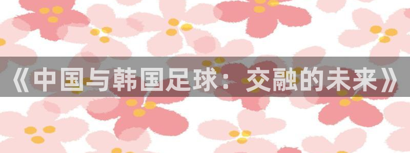 《中国与韩国足球：交融的未来》