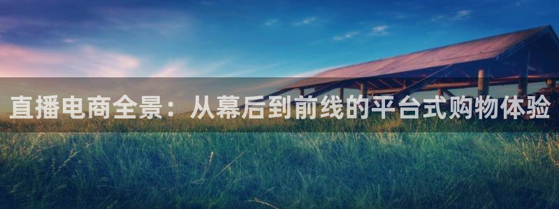 nba直播吧极速雨燕：直播电商全景：从幕后到前线的平台式购物体验